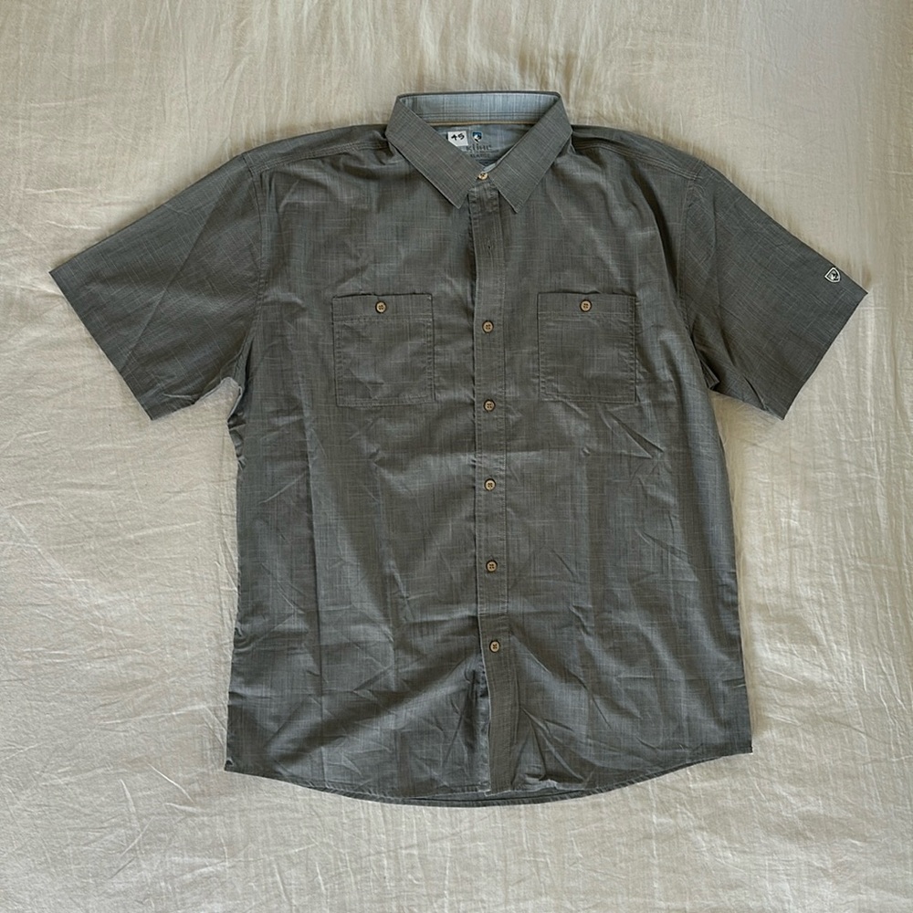 Kuhl Men's XL Short Sleeve Button Up Shirt. NWT